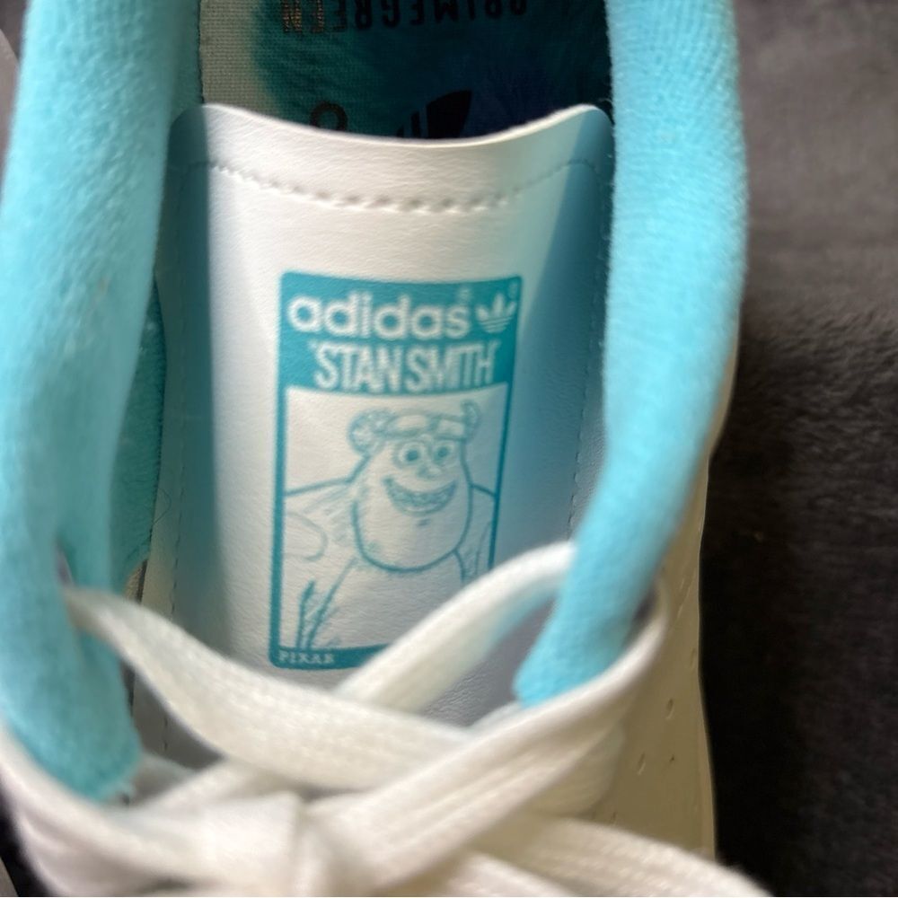adidas Originals Stan Smith White/Pantone/ (Unisex) G and B Sz 5 - Picture 5 of 16